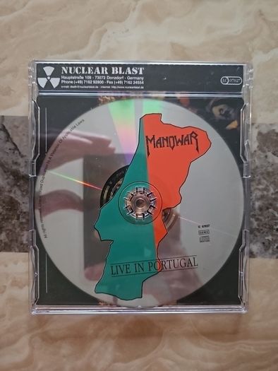 Manowar CD - Live In Portugal