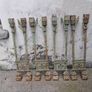 Set of 8 matching Victorian Altar Rail Balusters. Image 3