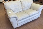 2 seater leather sofa
