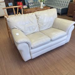 2 seater leather sofa