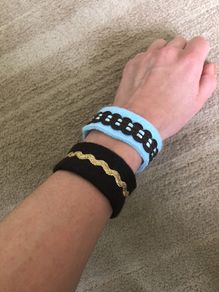 Felt bracelet