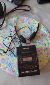 vintage Sony Walkman WM-F2081 AM/FM stereo cassette player