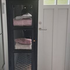 Black Display Cabinet