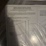 SONAS glass square bath screen Image 2