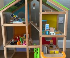 Hape doll house