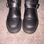 Ladies Dr Marten Knee High Anistone Biker UK5 Image 3