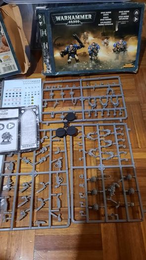 Space Marine Scout sets 40k Warhammer