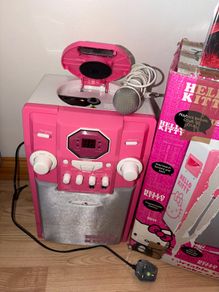 Sanrio hello kitty karaoke machine