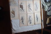Vintage fish prints