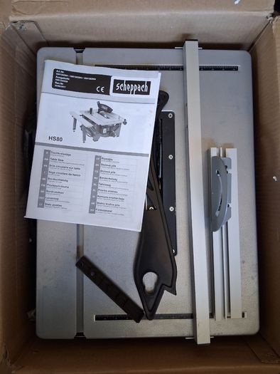 Table saw - Scheppach HS80 210mm, 1200W - 230V