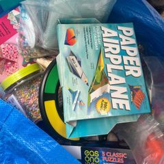 Kids games, creative art supplies.
