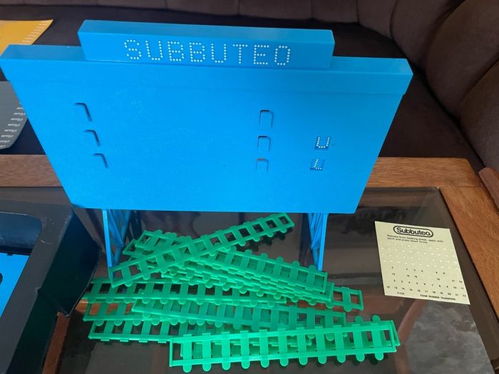 Subbuteo Euro 96 Special Edition boxed set Complete Blue Scoreboard