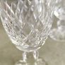 Rare find Vintage Waterford Crystal Sherry Glass, Boyne Cut Foot, Irish Barware 3 in total 30.00 euro each. Image 2