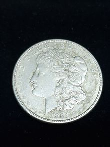 1921 Morgan Silver Dollar Coin