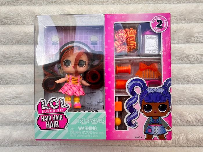 L.O.L. LOL Surprise Hair Hair Hair Series 2 Peanut Buttah MGA Please see photos