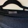 Mint Velvet Charcoal Grey Cashmere Blend Asymmetric Poncho Knit - One Size Image 3