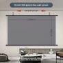 Anti-light Thick HD Projector Screen 16:9 No-hole Wall-mounted Home Projection Screen 60/72/84/92/100/110/120/133inch Image 8