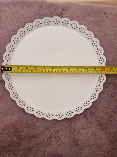 Decrative White Tray