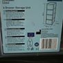 4 drawer storage unit Image 2