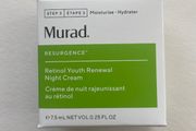 Murad retinol youth renewal night cream 7.5 ml