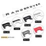 3d ABS Logo Range Rover Emblem Letters Car Hood Badge Bonnet Sticker For Range Rover L320 L322 L405 L494 Vouge Discovery Evoque Image 2