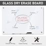 Magnetic Glass Dry Erase Whiteboard Image 4