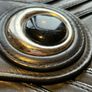 Vintage Mimco Womens Black and Silver Leather Wallet Image 8