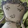 Beautifully carved chair requiring reupholstering Image 4