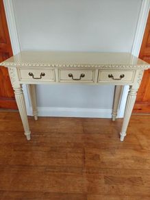 French neoclassicalcream console table