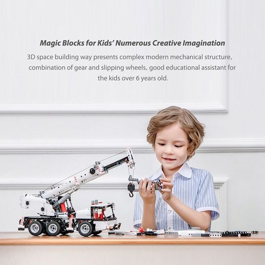 Xiaomi Engineering Crane 360 Degree Rotating Console Lifting Telescopic Boom Crane Gift