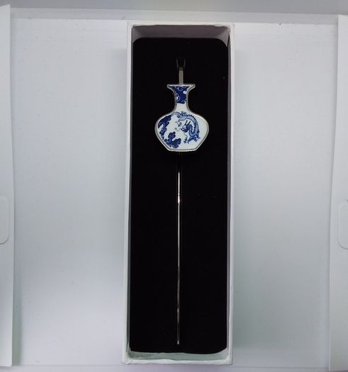 Chinese Dragon - Blue and White Bookmark