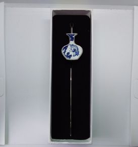 Chinese Dragon - Blue and White Bookmark