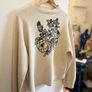 Hand embroidered Zara knit top Image 9