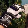 Motorbike helmet and gloves Image 6
