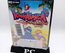 Kookabonga Crazy Monkey Party Pc Cd Rom Game - New Sealed - Rare Retro Gaming