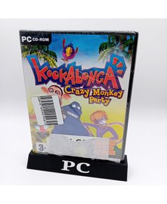 Kookabonga Crazy Monkey Party Pc Cd Rom Game - New Sealed - Rare Retro Gaming