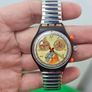 Vintage Swiss Made Swatch Watch Chronograph 1990s Collectable Swatch Image 7