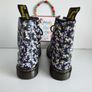 Dr Martens 1460 Pascal floral purple 8 hole boots UK6.5 EU40 US8.5 Image 6