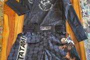 Tatami grappling shorts and rash guard