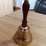 Vintage RMS Titanic Captains Table Brass Hand Bell Image 3