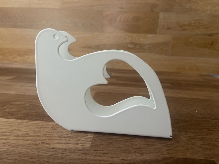 White Dove Christmas Napkin Holder