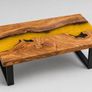 Live Edge Ash Burl & Olive Wood Slab Sets Epoxy River Tables & Chopping Boards Free Delivery Ireland Image 3
