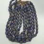 Vintage Handmade Decorated African Style Glass Beads Strands 20 inches Image 4