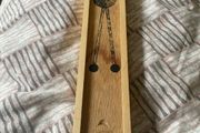 Wooden knitting needles box