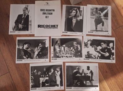 1991 Ricochet Press Kit Denzel Washington