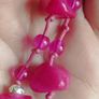 Vintage Glass and Stone Necklace. Image 4