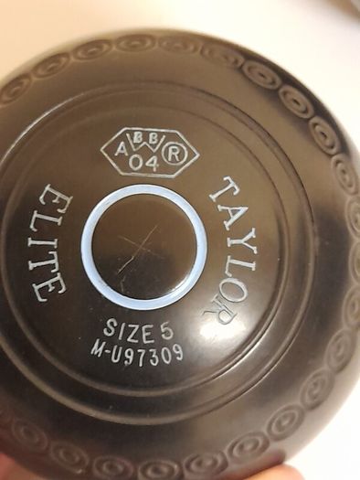 2 Taylor Elite Bowls Size 5 BBAR 04