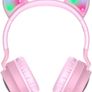 Hoco W27 - Fones Cat Ear Bluetooth Headphones, Bluetooth V5.0, Use Time: Up To 5 Hours, Standby Time: Up To 200 Hours, Support TF Card And AUX Mode, Compatible Mobile Phones And Tablets - Pink Image 4