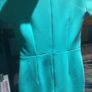 Bright green dress Image 4