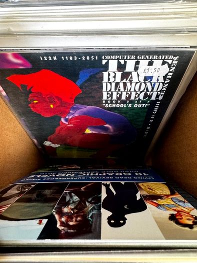 Indie Long Comic Box w 250 Comics for Sale